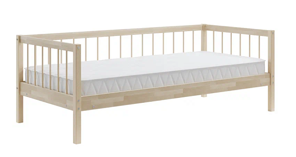 Кровать деревянная Мечта 6, 800*2000, березовый шпон, цвет натуральный - Вид 3