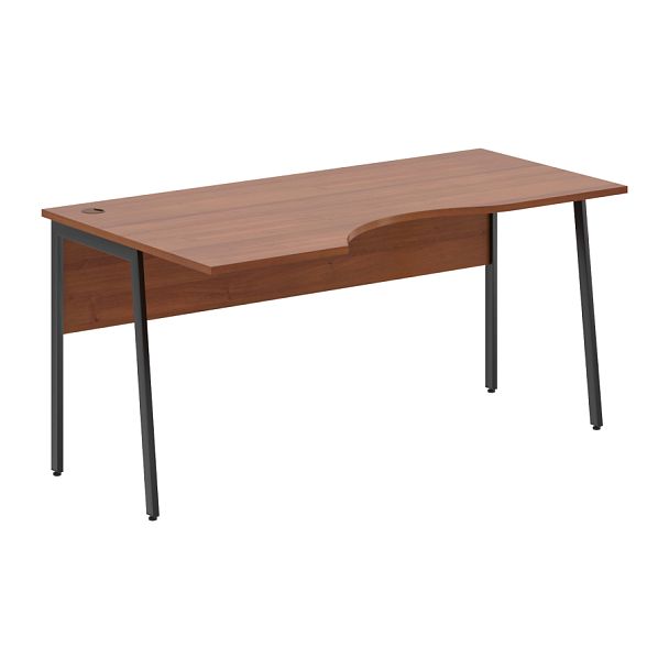 Стол прямой СА-1P(L) Орех Французский/Антрацит 1600х900х755 IMAGO PLUS - Вид 1