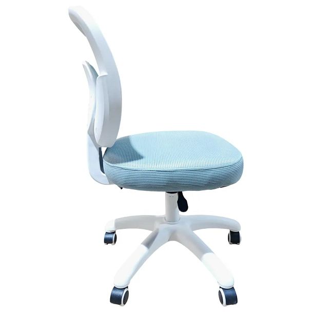 Кресло детское BRABIX KIDS "MG-230", без подлокотников, сетка/ткань TW, голубое, 533320 - Вид 4