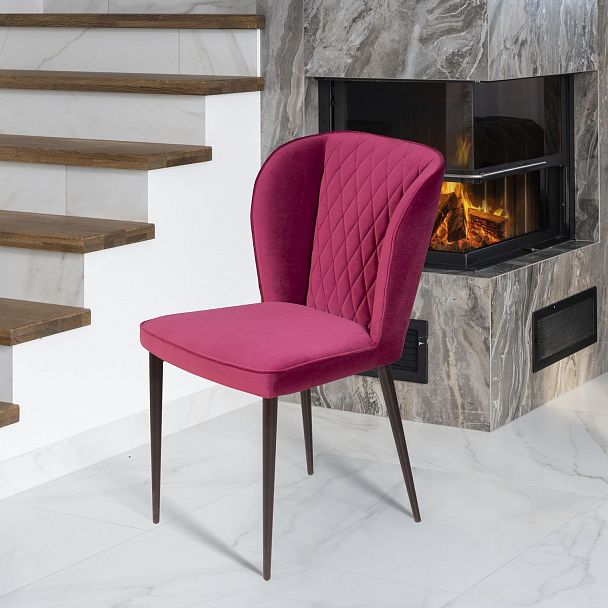 Стул Next, бархат винно-красный 16 new - Вид 5