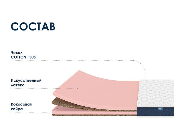 Матрас Димакс Практик Медиум лайт в9 160х200 - Вид 2