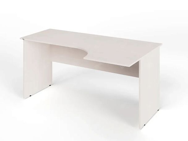 ЛАЙТ / LIGHT RLG004-16x9R Угловой стол 160x90x75 Дуб Молочный - Вид 1