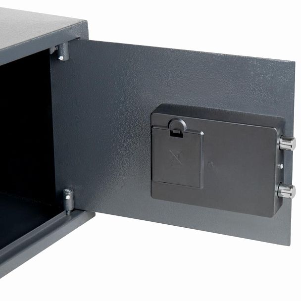 Сейф мебельный DASWERK SC-250EL (250х350х250 мм), электронный замок, графит, 291343 - Вид 7