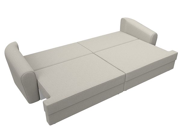 Диван прямой Милтон Рогожка бежевый - Вид 10