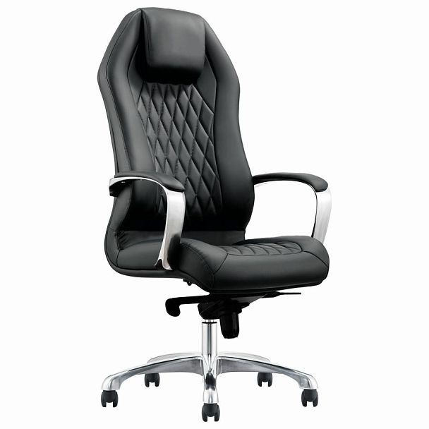 Кресло BRABIX PREMIUM Aurus EX-705, мультиблок, алюминий, экокожа, черное, 532928 - Вид 2