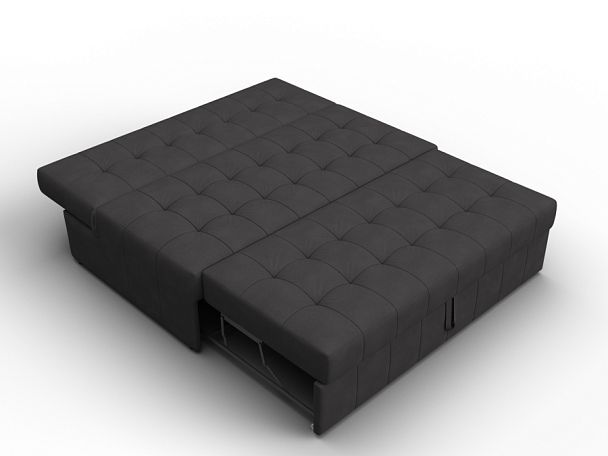 Диван прямой Лига-107 (140) Замша коричневый - Вид 8