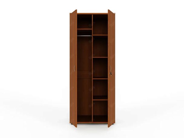 ЛАЙТ / LIGHT RLG044-70x55 Гардероб 70x55x183 Вишня - Вид 2