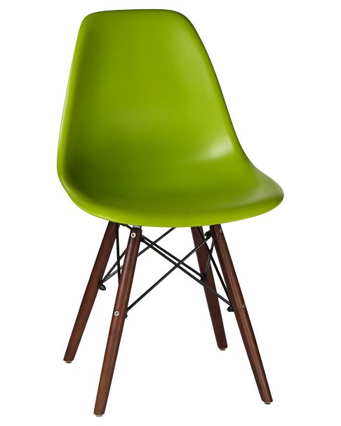 Стул обеденный LMZL-PP623 (ножки тёмный бук, цвет сиденья салатовый) - Вид 1