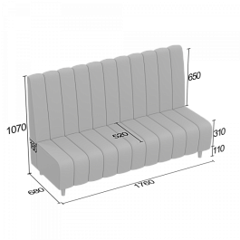 (raf-d3) Диван Рафаль тройной - Фото предпросмотра