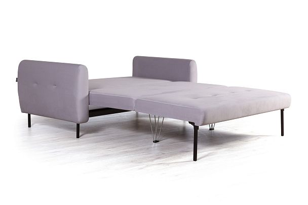 Siena диван-кровать прямой с подлокотниками, бархат 04 - Вид 6