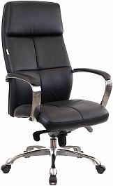 Кресло Everprof Madrid Кожа Черный - Фото предпросмотра