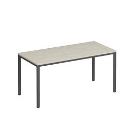 Стол письменный на металлокаркасе МП2 Комфорт МП2 К.А2 183 ДШ дуб шамони светлый / антрацит - Фото предпросмотра