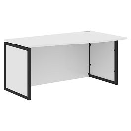 Стол эргономичный XQPCT 169H(R) Белый/Антрацит 1600х900х750 XTEN-QP - Фото предпросмотра