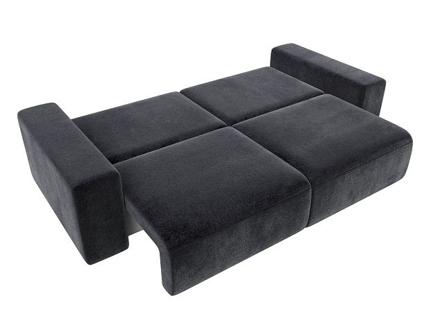 Диван прямой Лига-036 НПБ Классик Велюр серый - Вид 9