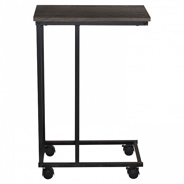 Стол журнальный на металлокаркасе BRABIX LOFT CT-001, 457х380х685 мм, цвет морёный дуб, 641859 - Вид 5