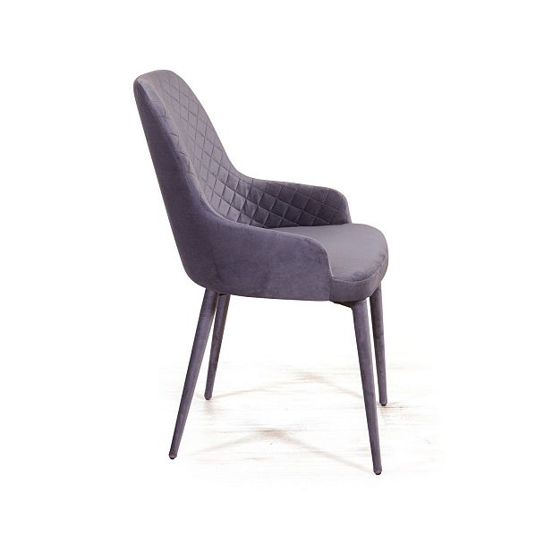 Стул Douglas ромб, бархат серый 27 - Вид 9