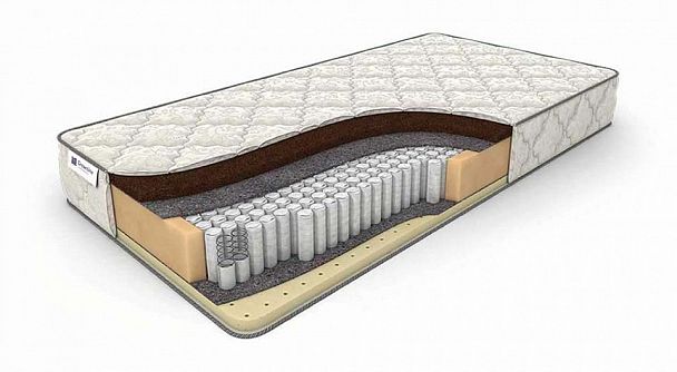 Матрас двуспальный SleepDream S-1000 2000x1800 - Вид 1