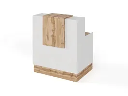 RTD080-100-V ТАНДЕМ / TANDEM Стойка ресепшн 1-100 1000х700х1200 Вотан - Фото предпросмотра