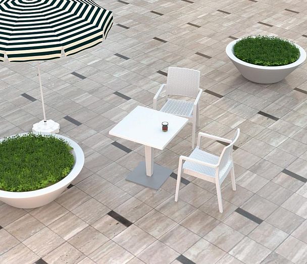 Кресло Ibiza белый - Вид 4