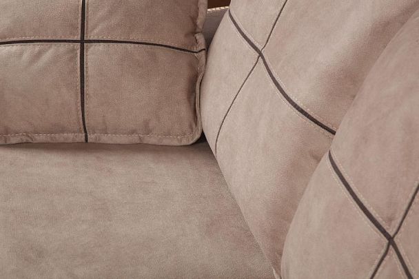 Napoli (Неаполь) диван-кровать с шезлонгом, замша - Вид 14