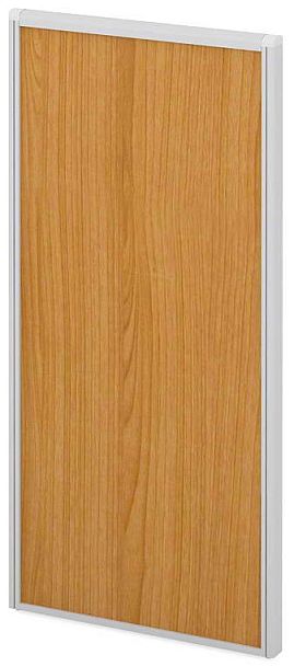 Модуль сплошной "Мобильные офисные перегородки «Логика»"  ПК-ЛГ-МДС167х80Д-В1-24 ольха - Вид 1