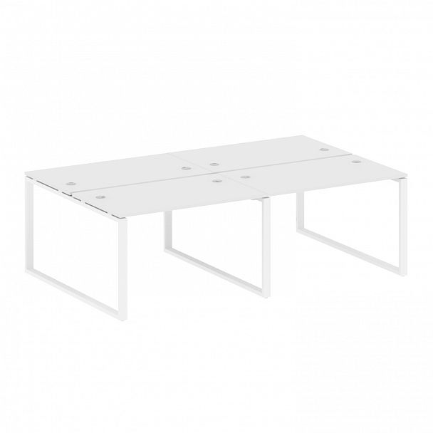 Рабочая станция "Metal System" БО.СМ-4.2 белый - Вид 1