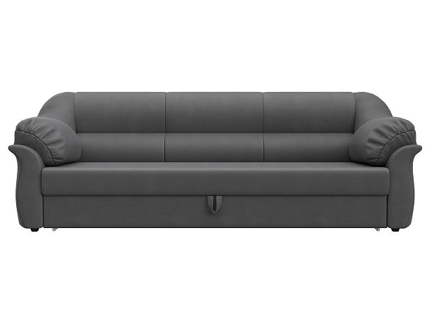 Диван прямой Карнелла Искусственная замша серый - Вид 2