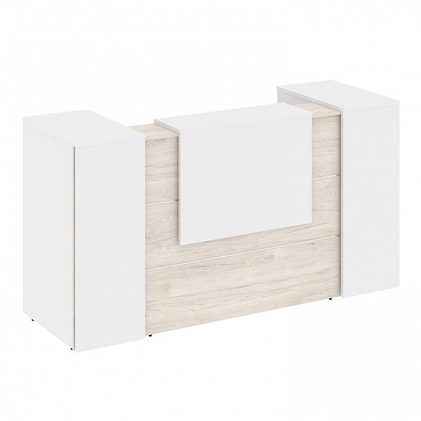 Ресепшн "Onix" O.R-K-10 денвер светлый/белый - Вид 2