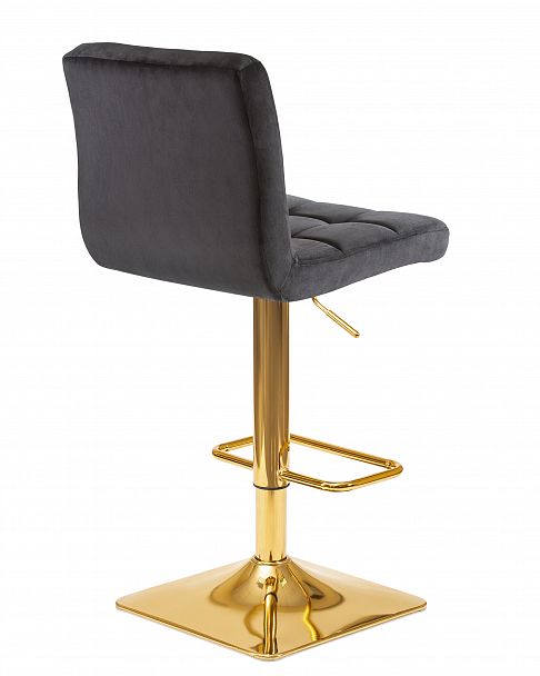 Стул барный DOBRIN GOLDIE (черный велюр (MJ9-101)) - Вид 4