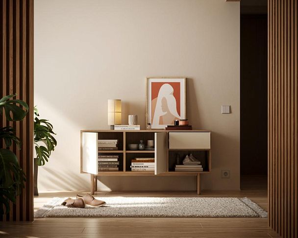 Комод с дверками Alice арт ALC15 - Вид 2