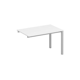 Секция стола рабочей станции на металлокаркасе КФ Комфорт КФ К.С1 1131-1 БП белый премиум / серый - Фото предпросмотра