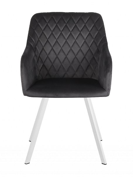 Комплект кресел поворотных Барли, черный H-75/белый, 4 шт. - Вид 3