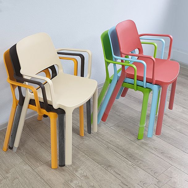 Стул Nuke B green, стопируемый - Вид 4