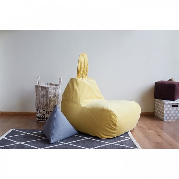 Пуф бескаркасный "Пуф-заяц" большой - Вид 5