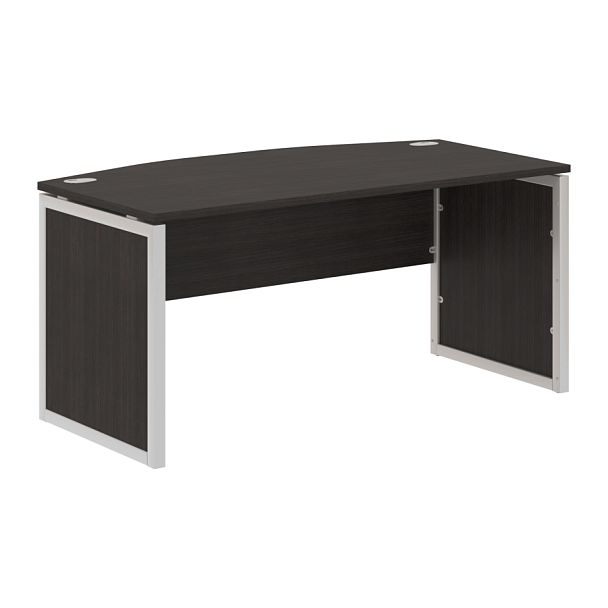 Стол руководителя XQPET 169 Дуб Юкон Модерн/Алюминий 1600х867х750 XTEN-QP - Вид 1
