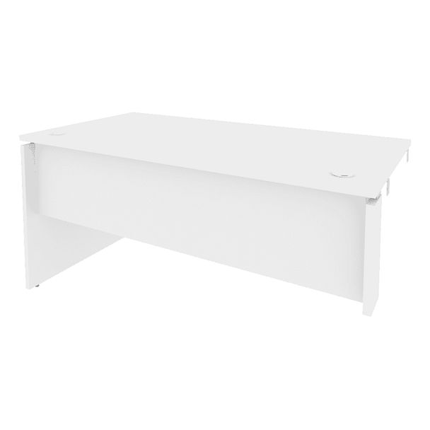 Onix Стол-приставка левый к опорным элементам O.SPR-4.8 (L) Белый бриллиант 1580*800*750 - Вид 1