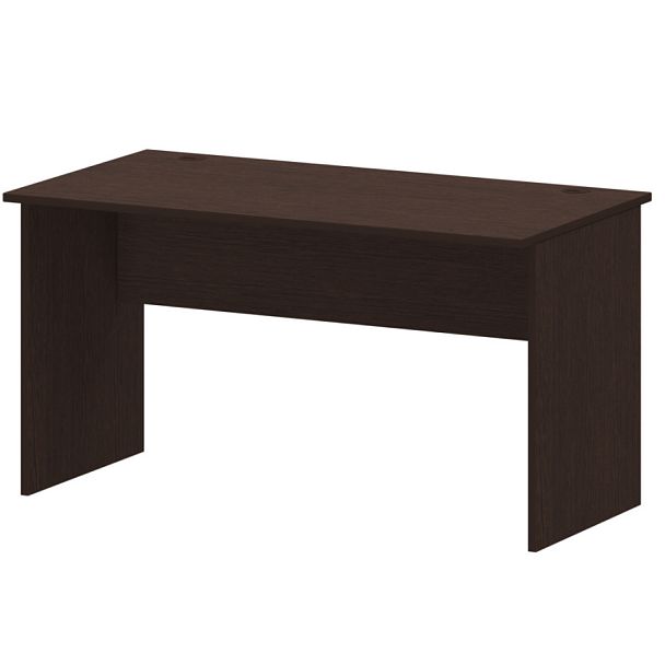 Стол с левым и правым кабель каналом А-003.К Дуб венге 1400x730x760 Арго - Вид 1