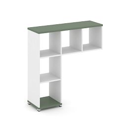 Concept Надставка низкая CN.NN-001 Кобо/Белый Бриллиант/Металл Белый 1099*365*1130 - Фото предпросмотра