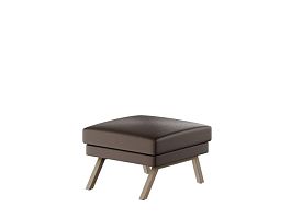 Aldo Банкетка ALD-05 Линкольн 221/Металл Капучино 680*680*470 - Фото предпросмотра