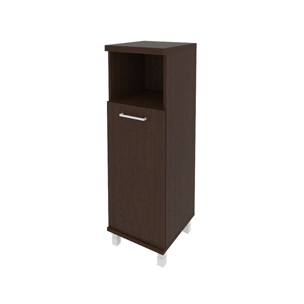 First Шкаф средний узкий правый KSU-2.1 (R) Венге 401*432*1260 - Вид 1