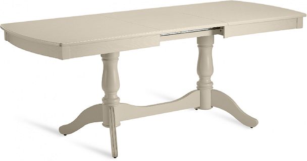 Стол деревянный раздвижной Брэйт 150(200)х80х76 Cлоновая кость - Вид 4