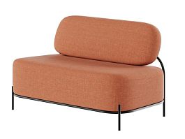 Jive Диван двухместный JVE-2 Romeo 08/Металл Черный 1250*720*770 - Фото предпросмотра