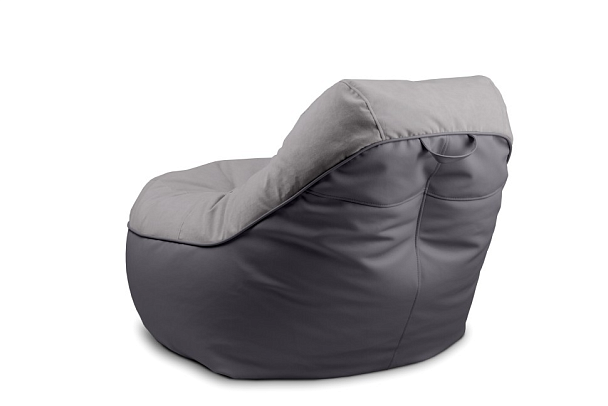 Кресло-мешок «БинБэг» серый - Вид 3