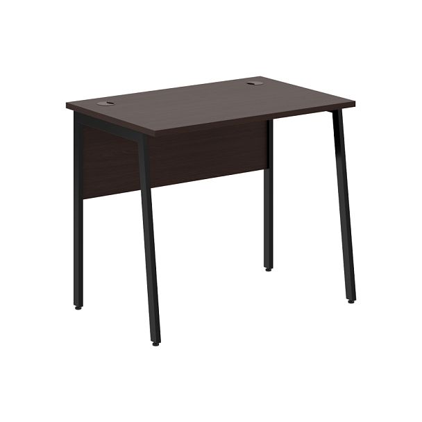 Стол прямой СП-1.1P Венге Магия/Черный 900х608х755 IMAGO PLUS - Вид 1