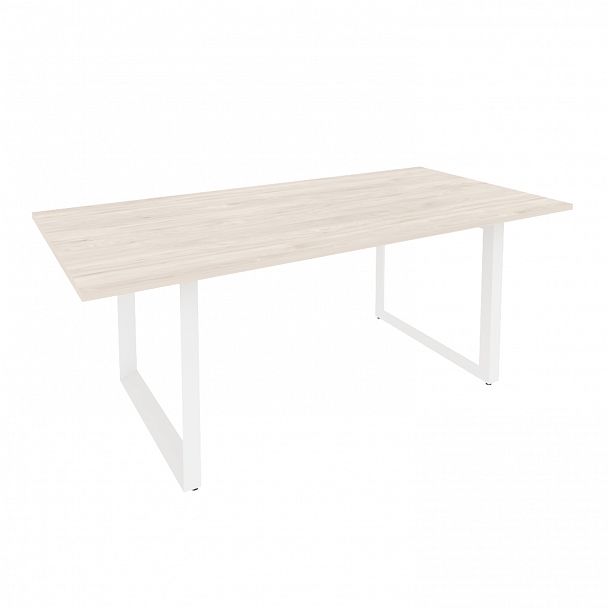 Стол переговорный "Onix direct" O.MO-PRG-19 денвер светлый/белый - Вид 1