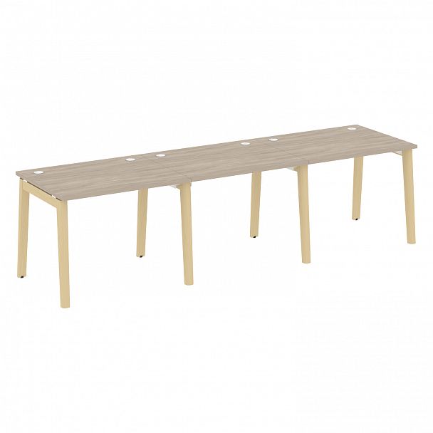 Рабочая станция "Onix wood" OW.RS-3.1.8 дуб аттик/дуб светлый - Вид 1