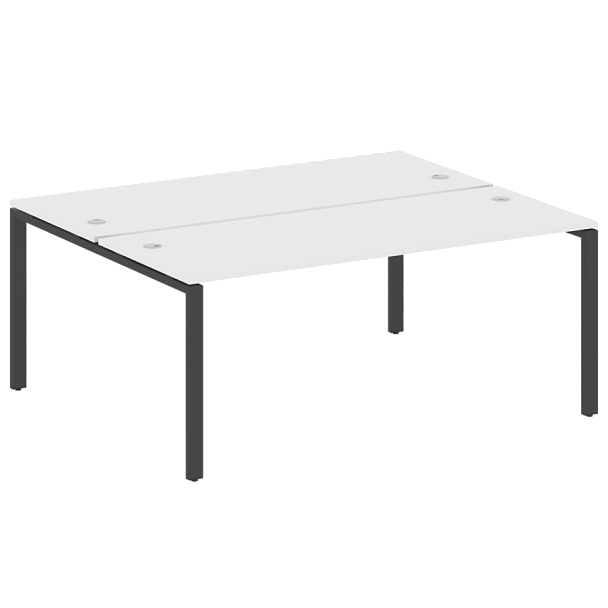 Metal System Р. ст. на П-образном м/к БП.РАС-СП-2.5 Белый/Антрацит металл 1800*1475*750 - Вид 1