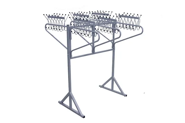 Вешалка поворотная напольная 3СТ на 72 крючка - Вид 2