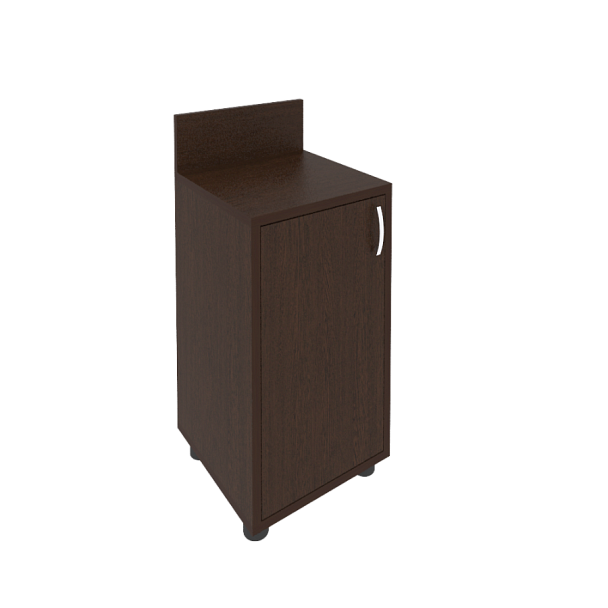 Light Тумба (узкая) с полкой и бортиком С-ТУ-40 (L) Венге 400*400*750 - Вид 1