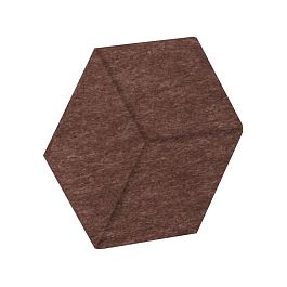 AcustiX Настенная панель шестигранная (3 луча) VE.NP-6G3LU-100 Молочный Шоколад 200*173*12
(сторона - Фото предпросмотра